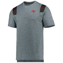 Tampa Bay Buccaneers Sideline Tonal Logo Performance Player T-Shirt - Pewter T-shirts