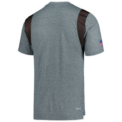Tampa Bay Buccaneers Sideline Tonal Logo Performance Player T-Shirt - Pewter T-shirts