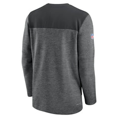 Pittsburgh Steelers Sideline Lockup Performance Quarter-Zip Top - Charcoal Tops