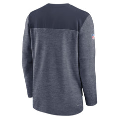 Tennessee Titans Sideline Lockup Performance Quarter-Zip Top - Navy Tops