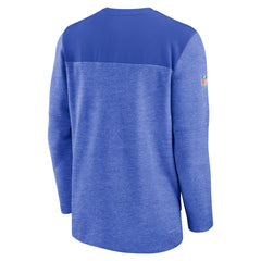 Los Angeles Rams Sideline Lockup Performance Quarter-Zip Top - Royal Tops