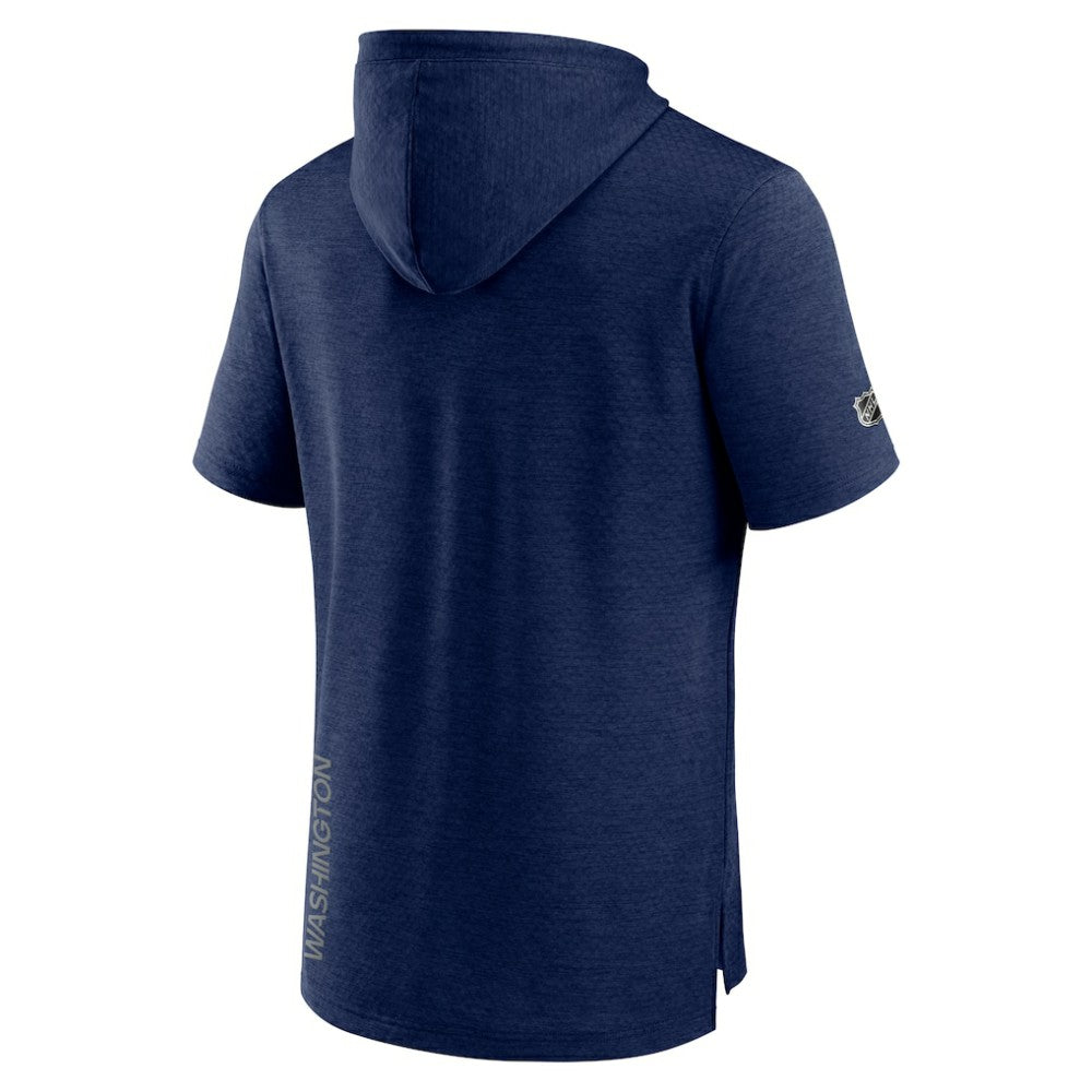 Washington Capitals Fanatics Authentic Pro Road Performance Short Sleeve Pullover Hoodie - Heather Navy | US 4509171