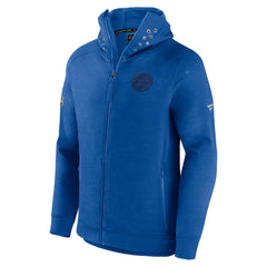 New York Islanders Fanatics Authentic Pro Road Tech Lightweight Full-Zip Hoodie Jacket - Heather Royal | US 4509606