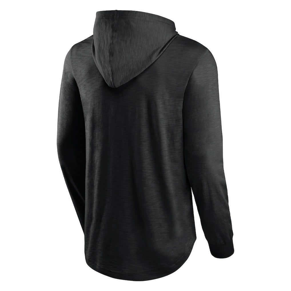 Las Vegas Raiders Front Runner Long Sleeve Hooded T-Shirt - Black T-shirts
