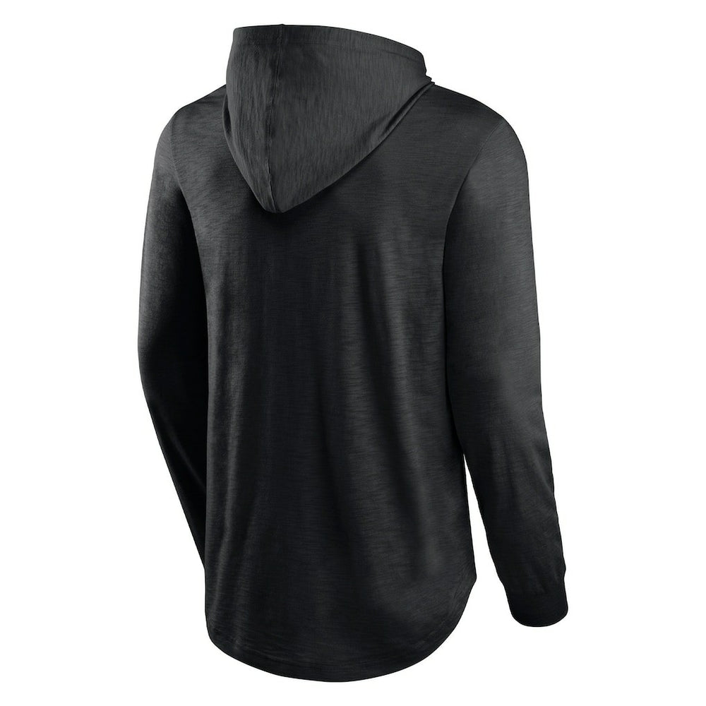 Las Vegas Raiders Front Runner Long Sleeve Hooded T-Shirt - Black T-shirts