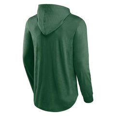 New York Jets Front Runner Long Sleeve Hooded T-Shirt - Green T-shirts