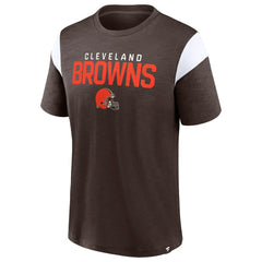 Cleveland Browns Home Stretch Team T-Shirt - Brown T-shirts