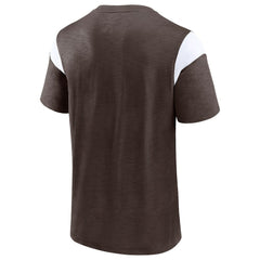 Cleveland Browns Home Stretch Team T-Shirt - Brown T-shirts