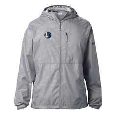 Dallas Mavericks Camo Flash Forward Full-Zip Windbreaker Jacket Gray - Columbia