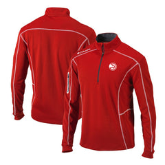Atlanta Hawks Shotgun Quarter-Zip Pullover Jacket Red - Columbia