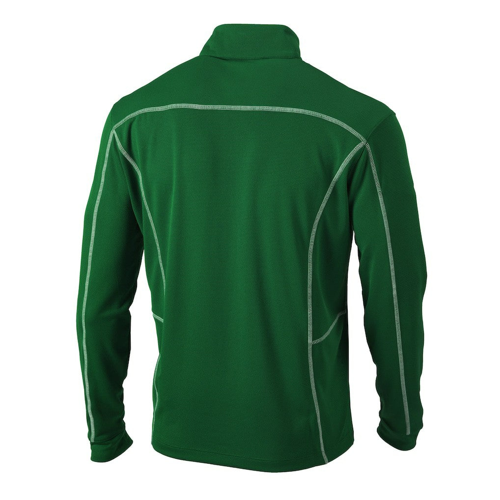 Boston Celtics Shotgun Quarter-Zip Pullover Jacket Kelly Green - Columbia
