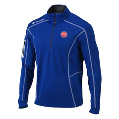 Detroit Pistons Shotgun Quarter-Zip Pullover Jacket Blue - Columbia
