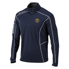 Denver Nuggets Shotgun Quarter-Zip Pullover Jacket Navy - Columbia