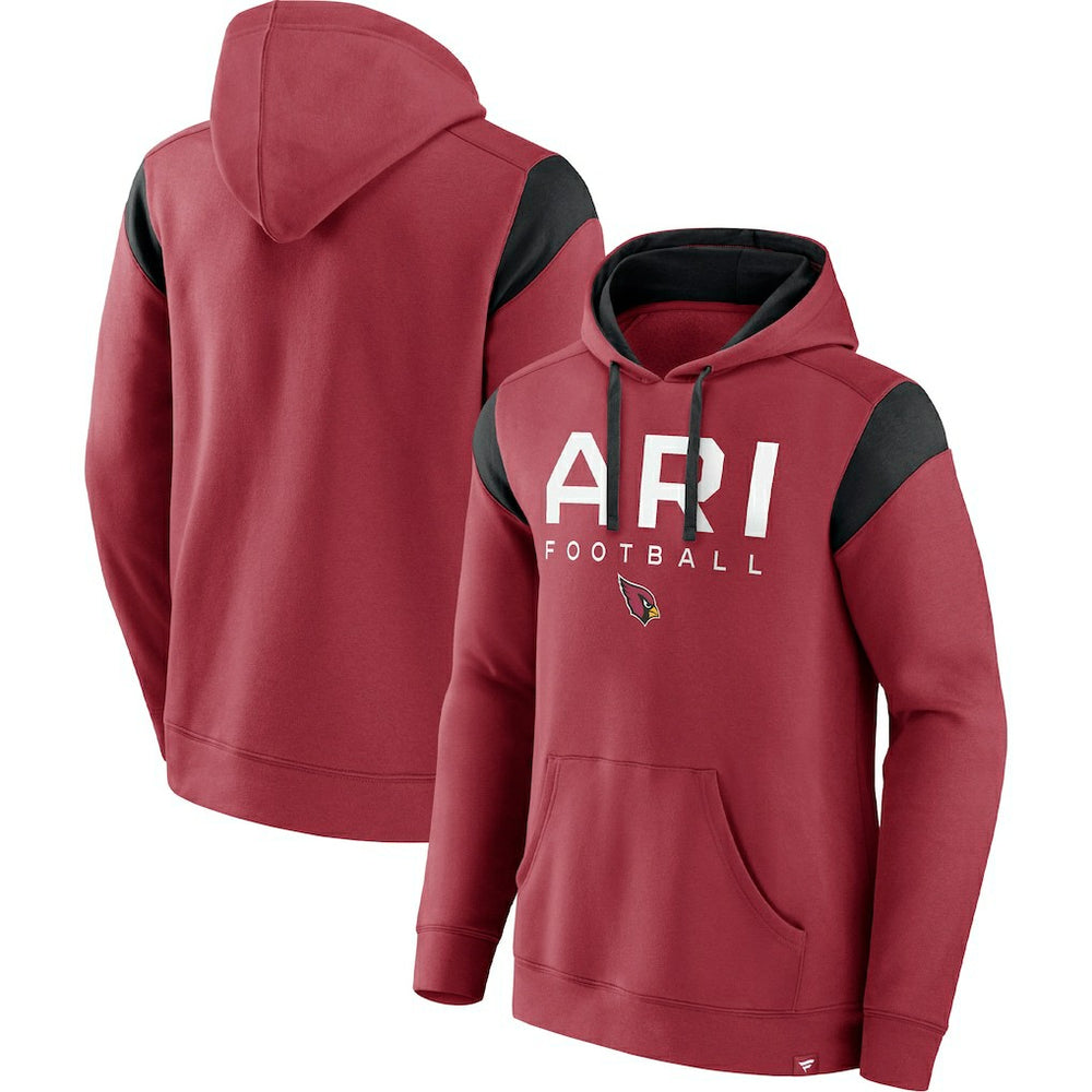 Arizona Cardinals Call The Shot Pullover Hoodie - Cardinal Hoodies