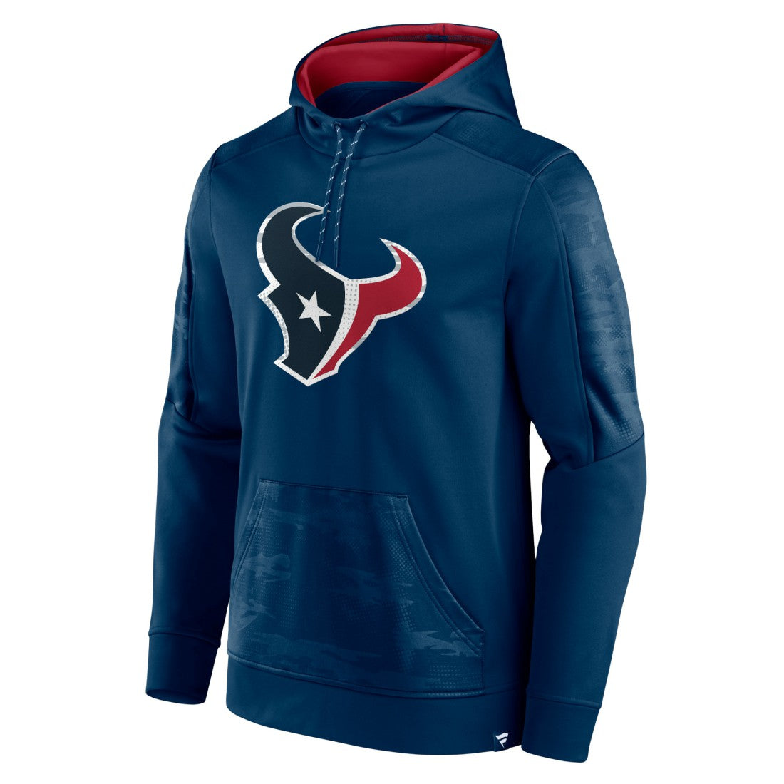 Houston Texans On The Ball Pullover Hoodie - Navy Hoodies