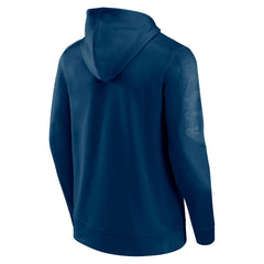 Houston Texans On The Ball Pullover Hoodie - Navy Hoodies