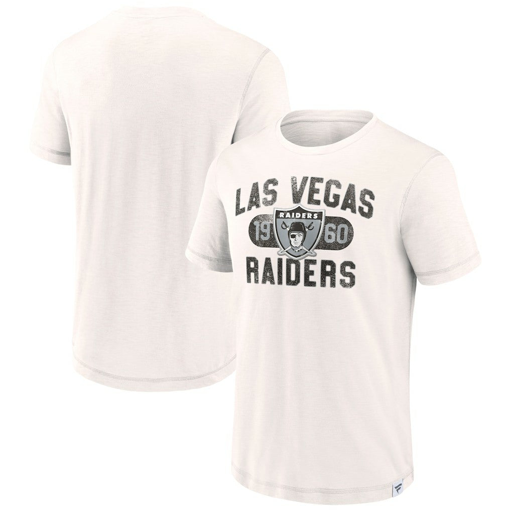 Las Vegas Raiders Team Act Fast T-Shirt - White T-shirts
