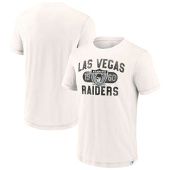 Las Vegas Raiders Team Act Fast T-Shirt - White T-shirts