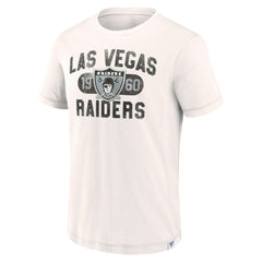 Las Vegas Raiders Team Act Fast T-Shirt - White T-shirts