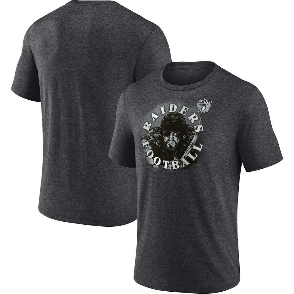 Las Vegas Raiders Sporting Chance T-Shirt - Heathered Charcoal T-shirts