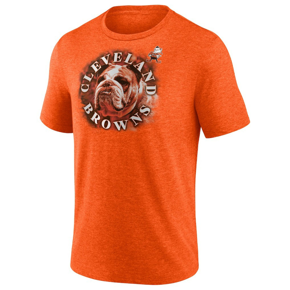 Cleveland Browns Tri-Blend Sporting Chance T-Shirt - Heathered Orange T-shirts