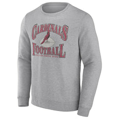 Arizona Cardinals Playability Pullover Sweatshirt - Heathered Charcoal Pullover