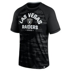 Las Vegas Raiders Hail Mary Raglan T-Shirt - Black T-shirts