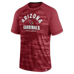 Arizona Cardinals Hail Mary Raglan T-Shirt - Cardinal T-shirts