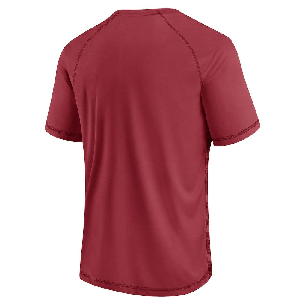Arizona Cardinals Hail Mary Raglan T-Shirt - Cardinal T-shirts