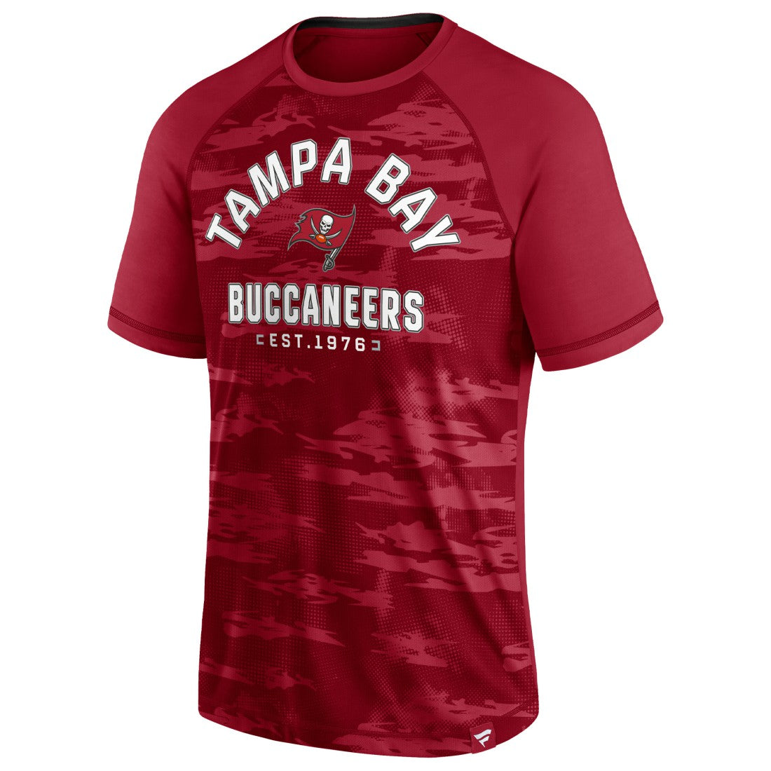 Tampa Bay Buccaneers Hail Mary Raglan T-Shirt - Red T-shirts