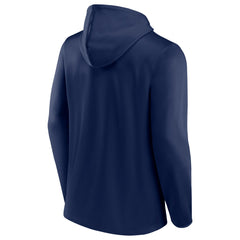 Tennessee Titans Ball Carrier Full-Zip Hoodie - Navy/Light Blue Hoodies