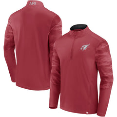 Arizona Cardinals Ringer Quarter-Zip Jacket - Cardinal Jackets