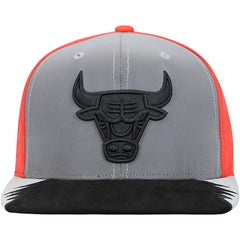 Chicago Bulls Day 5 Snapback Hat Gray/Red - Mitchell & Ness