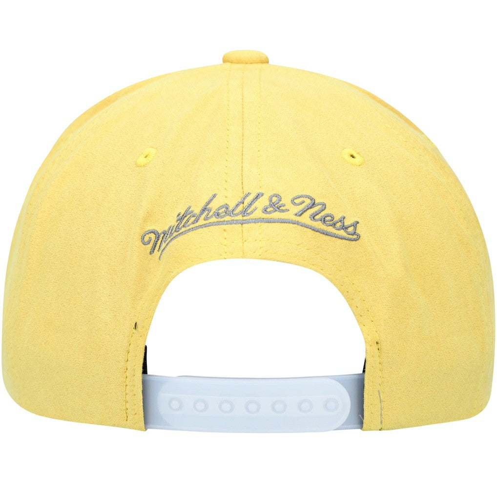 Chicago Bulls Day 5 Snapback Hat Gray/Yellow - Mitchell & Ness