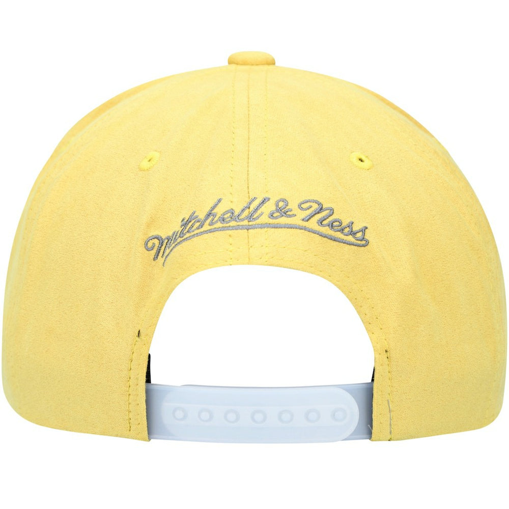 Chicago Bulls Day 5 Snapback Hat Gray/Yellow - Mitchell & Ness