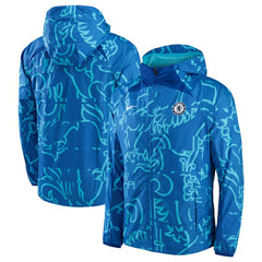 Chelsea AWF Raglan Full-Zip Jacket Blue - Nike cheap