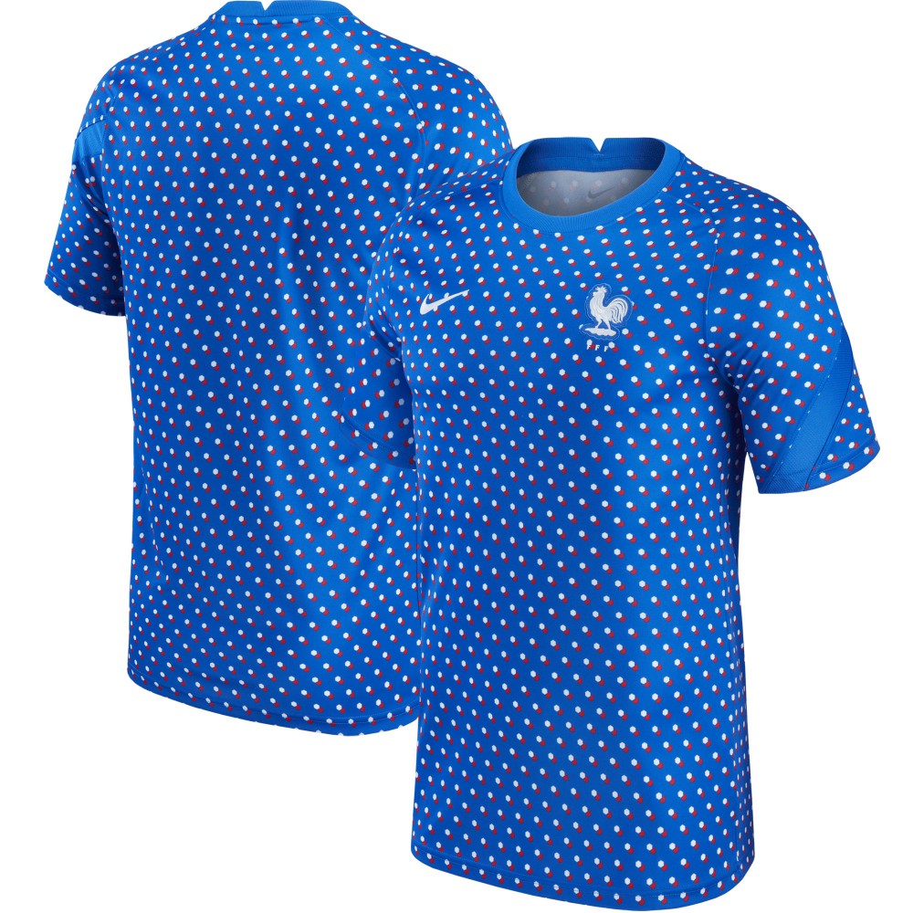 France Women's National Team 2021/22 Pre-Match Top Blue - Nike sale