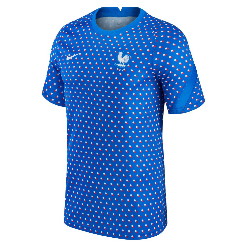 France Women's National Team 2021/22 Pre-Match Top Blue - Nike sale