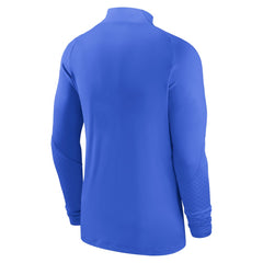 Club America 2022/23 Strike Drill Performance Raglan Quarter-Zip Long Sleeve Top Blue - Nike