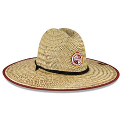 Washington Commanders New Era 2022 NFL Training Camp Straw Lifeguard Hat - Natural Hats