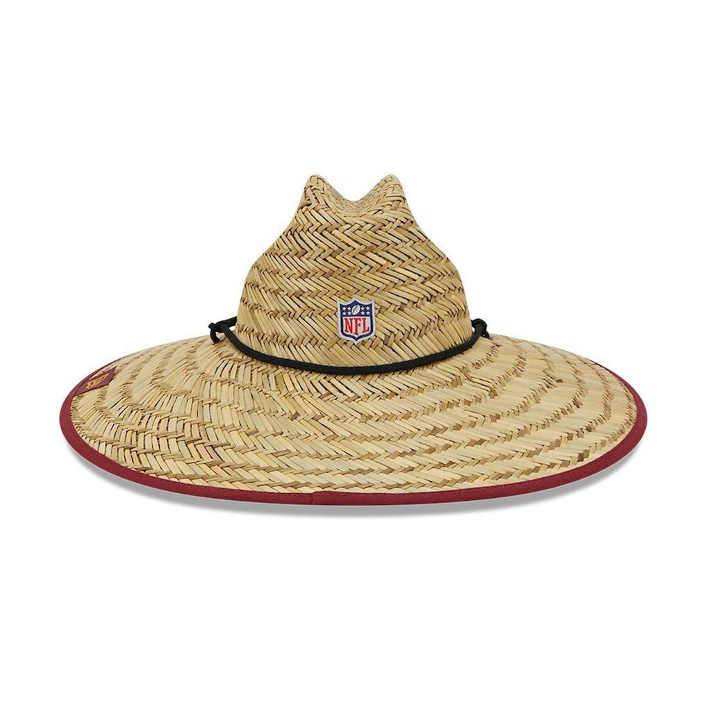 Washington Commanders New Era 2022 NFL Training Camp Straw Lifeguard Hat - Natural Hats