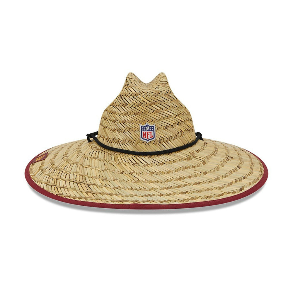 Washington Commanders New Era 2022 NFL Training Camp Straw Lifeguard Hat - Natural Hats