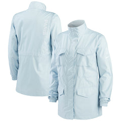 Paris Saint-Germain Women's M65 Woven Full-Zip Jacket Light Blue - Nike