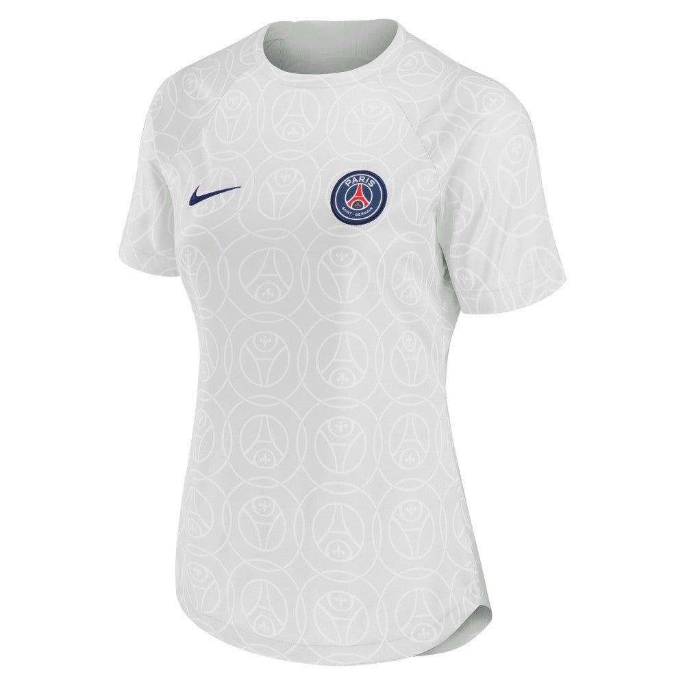 Paris Saint-Germain Women's 2022/23 Pre-Match Home Performance Top Gray - Nike sale