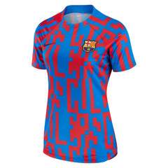 Barcelona Women's 2022/23 Pre-Match Home Performance Top Blue - Nike discount