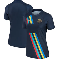 Barcelona Women's 2022/23 Pre-Match AWAY Performance Top Navy - Nike outlet