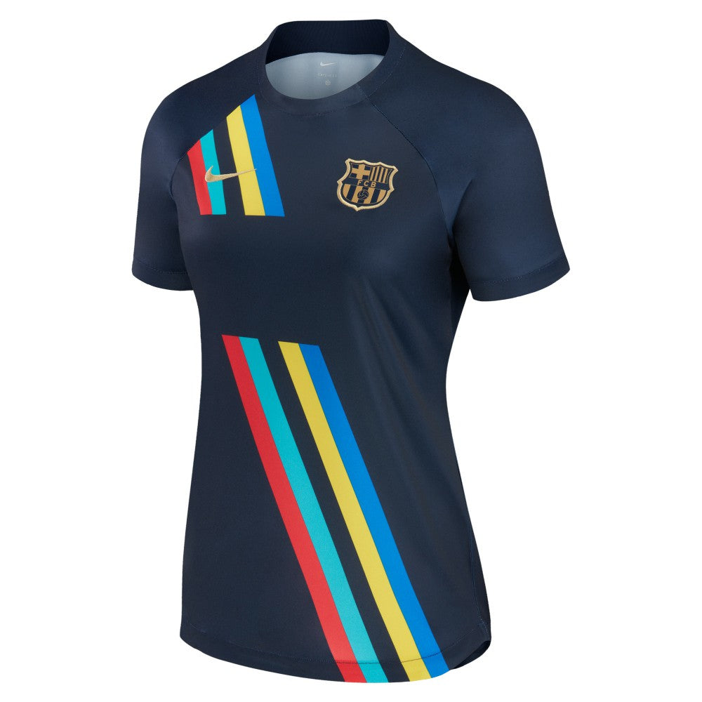 Barcelona Women's 2022/23 Pre-Match AWAY Performance Top Navy - Nike outlet