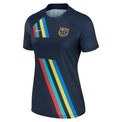 Barcelona Women's 2022/23 Pre-Match AWAY Performance Top Navy - Nike outlet
