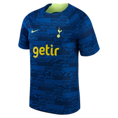 Tottenham Hotspur Youth 2022 Pre-Match Raglan Performance Top Blue - Nike on sale