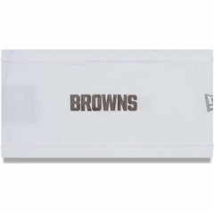 Cleveland Browns New Era Training Camp COOLERA Headband - White